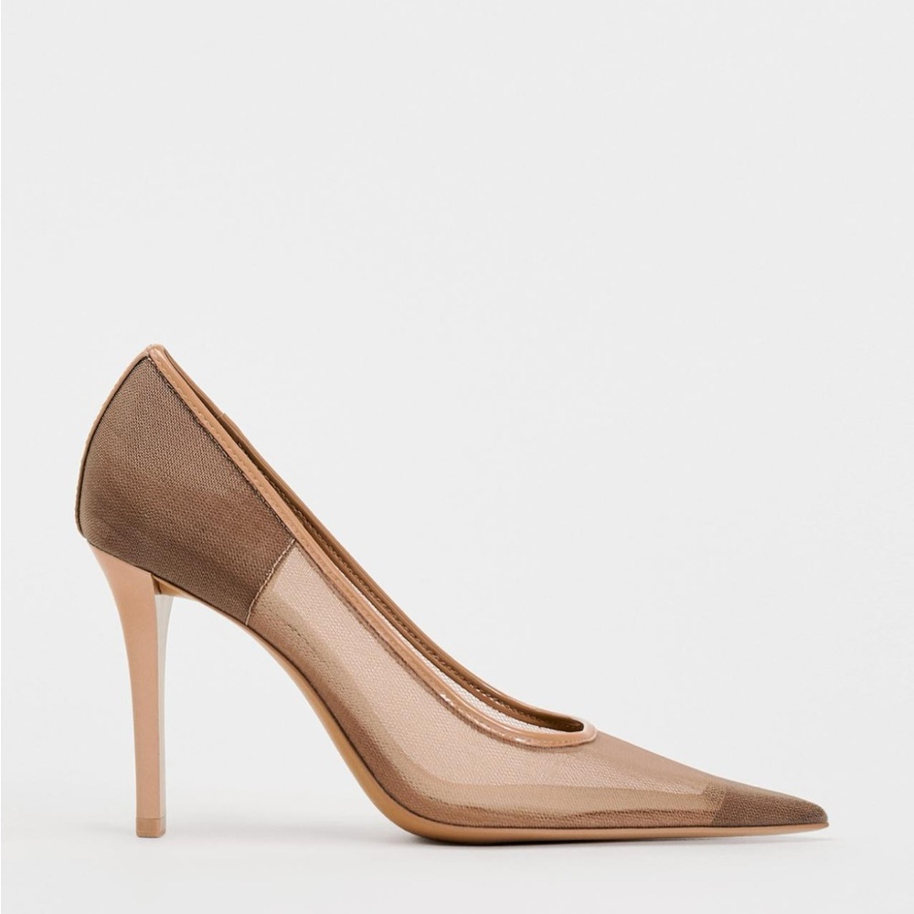 Zara Mesh Heels